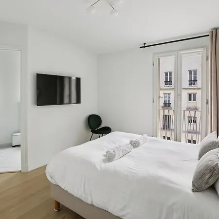 Appartamento Lavie Maison Private Terrace & Air Conditioning Parigi